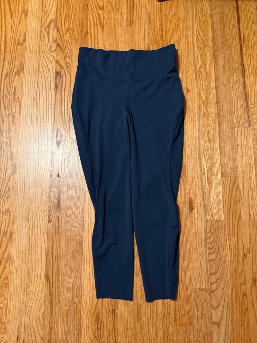 Lululemon Base Pace High-Rise Tight Legging 25” True Navy Nulux Leggings Size 10 - Picture 5 of 7